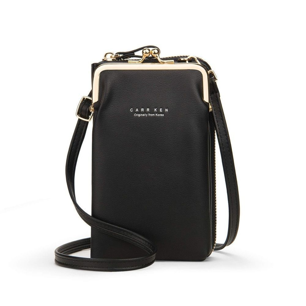 CARR KEN ORIGINALLY FROM KOREA Black Crossbody Bag